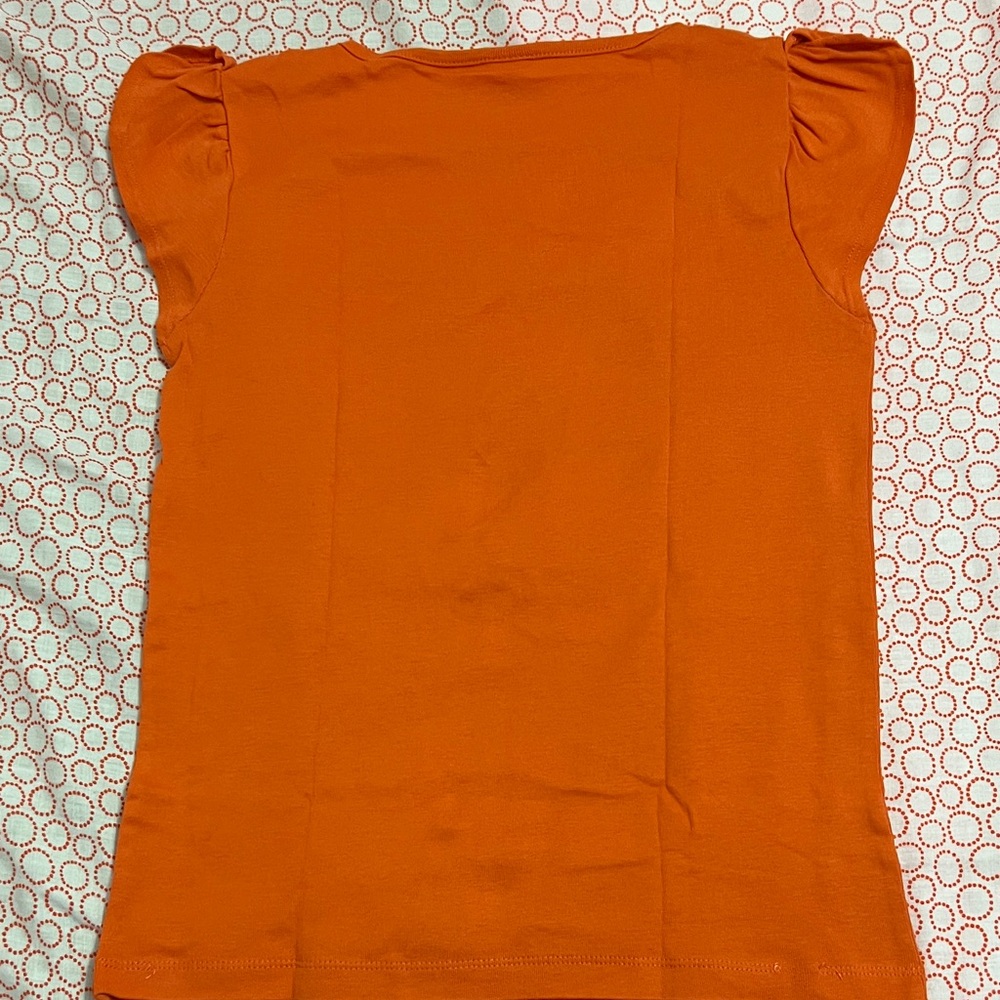 Gymboree Orange Tee with Butterfly Accents - Picture 2 of 3